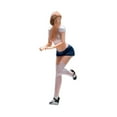thumbnail image 1 of HILABEE Jouet Miniature de Simulation 1/64 Modèle de Personnage Jeu de Rôle Figurine Peinte pour Blanc, 1 of 9