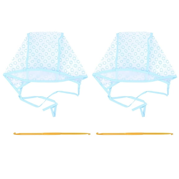 RAGUPEL Hair Highlight Cap Kit Disposable with Hooks for Salon