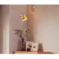thumbnail image 5 of FSLiving Battery Opertaed Wall Sconce Wireless Remote Control Lamp Rechargeable Stepless Dimming LED Bulb Macaron Yellow Color Wall Light Fixture Nightstand Lamp for Reading Dorm Stairways - Set of 2, 5 of 7
