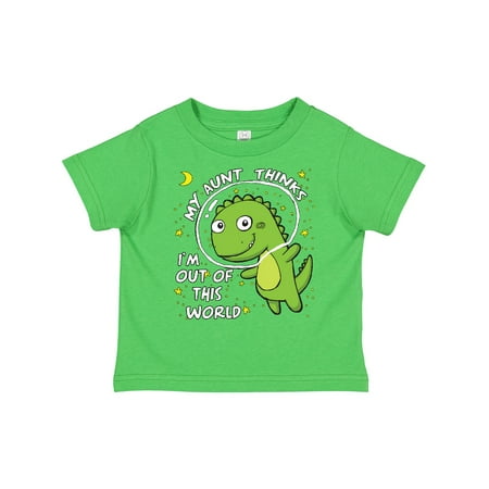 

Inktastic My Aunt Dinosaur Gift Toddler Boy or Toddler Girl T-Shirt