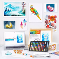 thumbnail image 4 of "Set Arte Profesional Kit Dibujo Acuarelas Profesional 107pzs ", 4 of 5