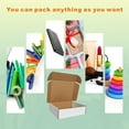 thumbnail image 5 of CH-BOX Corrugated Mailers, Cardboard Shipping Boxes, Inner Size 7" x 6" x 2", Oyster White (Pack of 50), 5 of 6