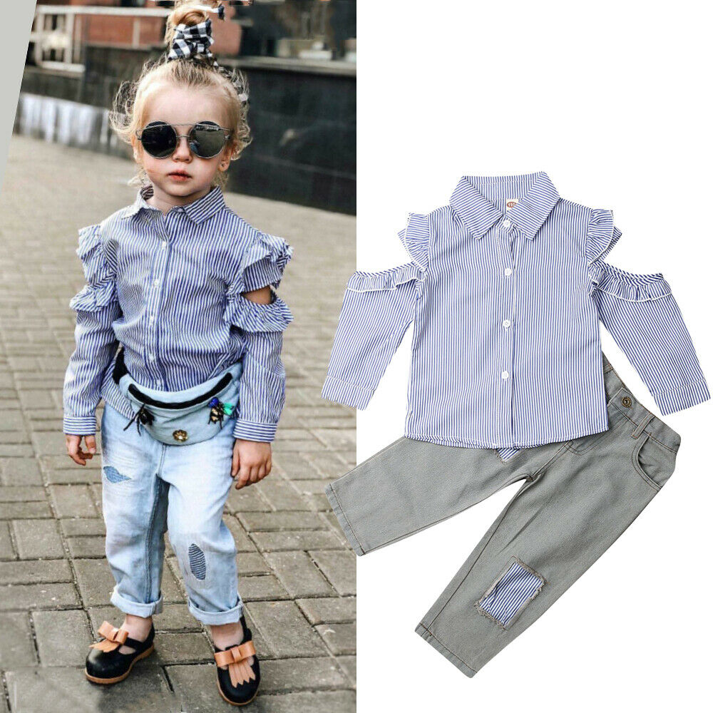 jeans pant shirt for girls
