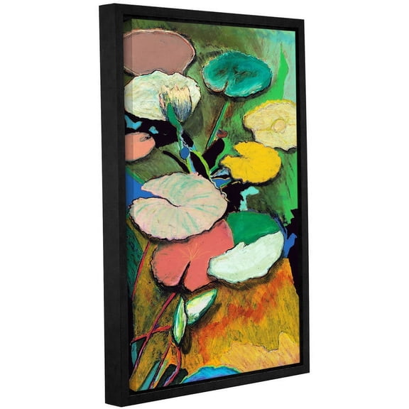 ArtWall Allan Friedlander "Windchime Spring" Gallery-wrapped Floater-framed Canvas