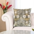 thumbnail image 2 of STP GOODS Throw Pillow 18x18" (45x45 cm) Monogram Velvet Decorative Pillow, 2 of 15
