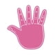 thumbnail image 3 of Guantes de mano de espuma s de Eva, de espuma , mano de porristas divertida y cómoda para juegos, reuniones atléticas, fiesta al rosa, 3 of 8