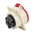 thumbnail image 2 of Industrial Socket, Insulating Non-Aging Waterproof 32A Industrial Socket  For Commercial Operations For Construction Sites For Agricultural Production, 2 of 8