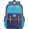 thumbnail image 1 of Mochila para niños, mochila para preescolar, jardín de infantes, primaria, mochila para niñas y niños (pequeña, azul), 1 of 5