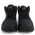 thumbnail image 2 of Ad-id-as Men's Cloudfoam AW4793 Black Lace-Up Sneaker Shoes Size 6 Black Trefoil, 2 of 6