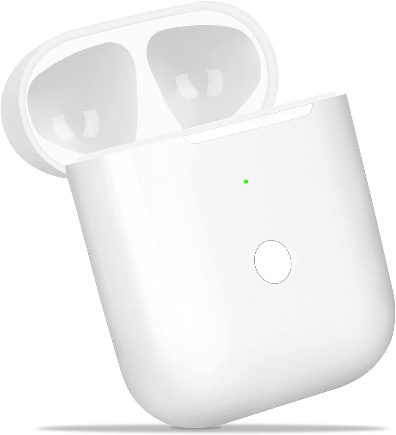 Jingyang Wireless Charging Case for AirPods 1/2, Bluetooth Sync