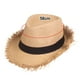 thumbnail image 2 of Sombrero de copa con borde de hierba rota para hombre y mujer, circunferencia de 56-58 cm, sombrero de verano, protector solar, transpirable, sombrero de jazz, 2 of 5