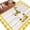 yellow, variant on Rectangle Area Rugs 5 x 7 Ft, Gnomes Bees Non-Slip Residential Carpet, Spring Daisy Wooden Grain Yellow Plaid Indoor Crawling Mats Runner Rugs for Living Room/Dining Room/Bedroom