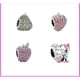 thumbnail image 2 of Pan Familia Cuentas De Cadena De Plata Con Diamante Manzana Cuerda Decoración Sydney Colgante Fresa Sueltas Pulsera DIY Accesorios, 2 of 3