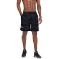 thumbnail image 2 of Pantalones cortos de entrenamiento para correr G Gradual para hombre, color negro camuflado, 2 of 7