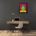 thumbnail image 4 of Hedy 20x24 Black Modern Framed Museum Art Print Titled - Buddha I, 4 of 5