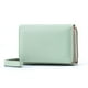 thumbnail image 1 of Carteras de moda Qarigey AntlerDecor monedero multitarjeta PU verde, 1 of 6