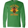 thumbnail image 3 of Inktastic Thanksgiving Dinner Holiday Turkey Long Sleeve T-Shirt, 3 of 5