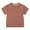 Brick Red, variant on YTDSCS Baby Boys Girls Summer Tops T Shirts Infant Short Sleeve Crewneck Tees Solid Color Unisex Bamboo Fibre Tees Shirts 3 Months-3 Years