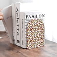 thumbnail image 6 of Hirioo Colorful Fishes for Bookends Decorative Bookends for Shelves for Home or Office, Non-Slip Base, 6 of 8