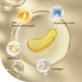 thumbnail image 4 of 24K Gold Under Eye Mask for Puffy Eyes, Dark Circles, Bags and Wrinkles Patches, 30 Pairs, 4 of 6