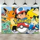 thumbnail image 5 of Fondo de fiesta de feliz cumpleaños para niños, cartel de vinilo para fiesta de cumpleaños de Pokémon, fiesta de bienvenida de bebé, Pikachu, 5 of 5