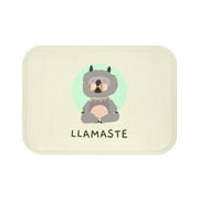 LLAMASTE Bath Mat - 1.5 - Indulge in Llama Zen