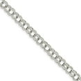 thumbnail image 3 of 14K White Gold Double Link Charm Bracelet, 3 of 5
