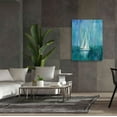 thumbnail image 6 of Epic Graffiti 'Sailboat Simplicity I' by Silvia Vassileva, Canvas Wall Art, 40"x54", 6 of 8