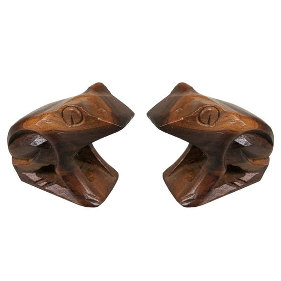 D-Art Collection Frog Mini Statue SET 2 pcs pcs Handmade Figurine