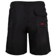 thumbnail image 2 of U.S. POLO ASSN. Men Swim Shorts - Swim Shorts Logo, Swim Trunks, Solid Color Black L (Large), 2 of 4