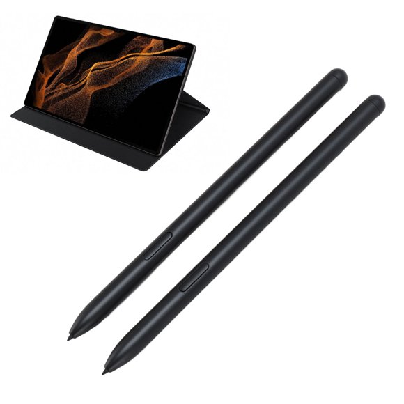 Stylet à Écran Tactile, Stylet pour Tablette Toucher Précis 4096 Niveaux de Sensibilité à la Pression avec 10 Pointes de Rechange pour Tab S9 S9+ Pus Noir, Blanc