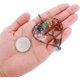 thumbnail image 4 of Adorno colgante atrapasol con árbol de la vida de cristal y piedras de los chakras, 4 of 5
