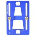 thumbnail image 3 of Guide de Queue d'Aronde de Couleur Bleue à Application Large Pratique pour Outils à Bricolage Outils d'Atelier, 3 of 8