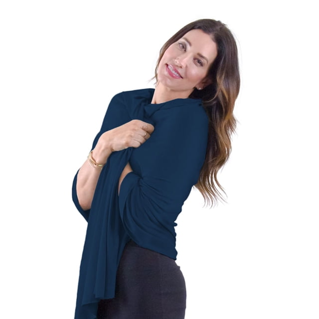 Pañuelo de viaje Happyluxe 173 x 89 cm, pashmina ligera, USA