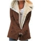 thumbnail image 2 of Pntutb Mujeres Plus Tamaño Invierno Cálido Compuesto Plushbutton Solapas Chaqueta Outwearcoat Pntutb Pntutb-365, 2 of 6