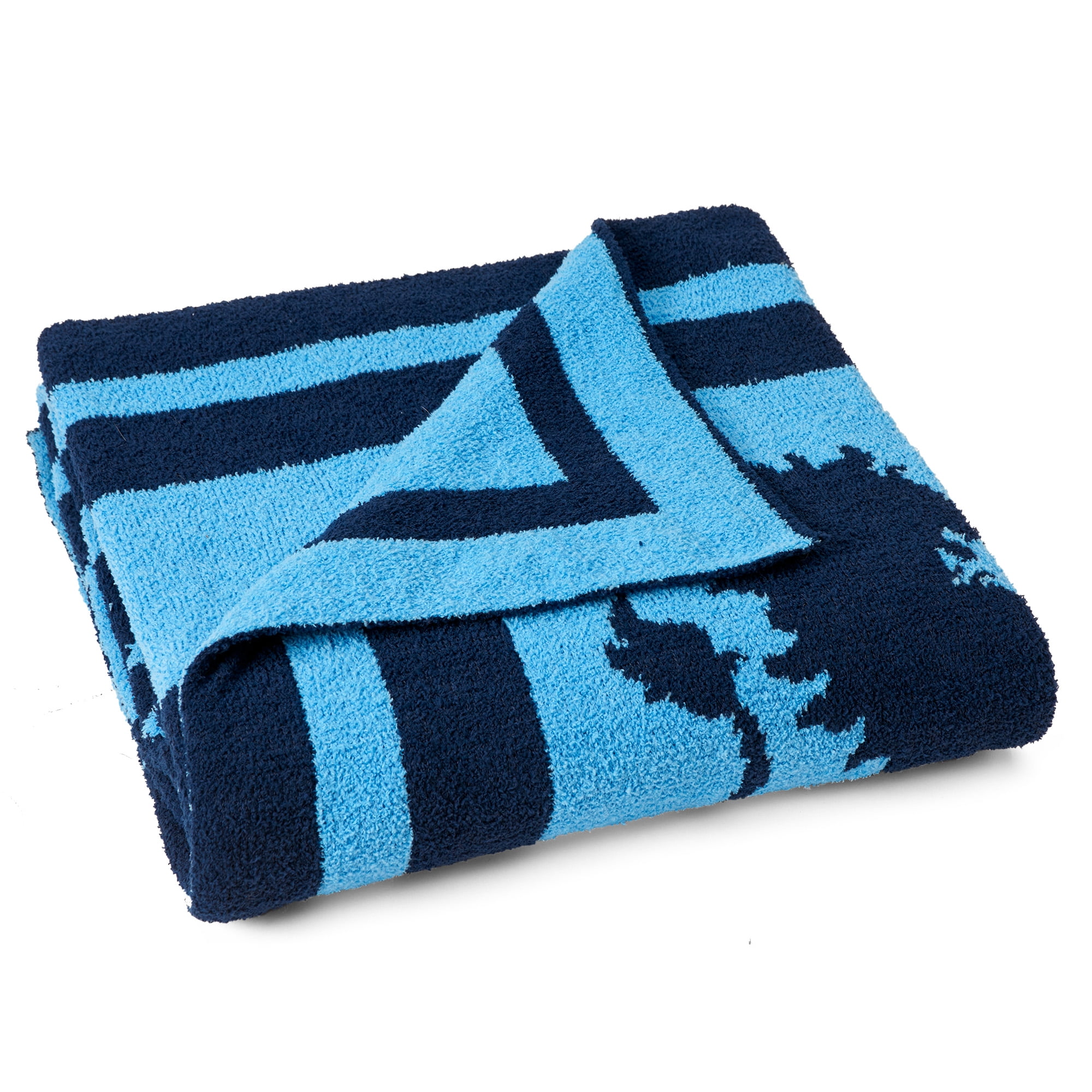 Harry Potter Throw Blanket 50x70 – Hogwarts House Mascots Cozy Throw, Soft Feather Yarn, Official Wizarding World Gift