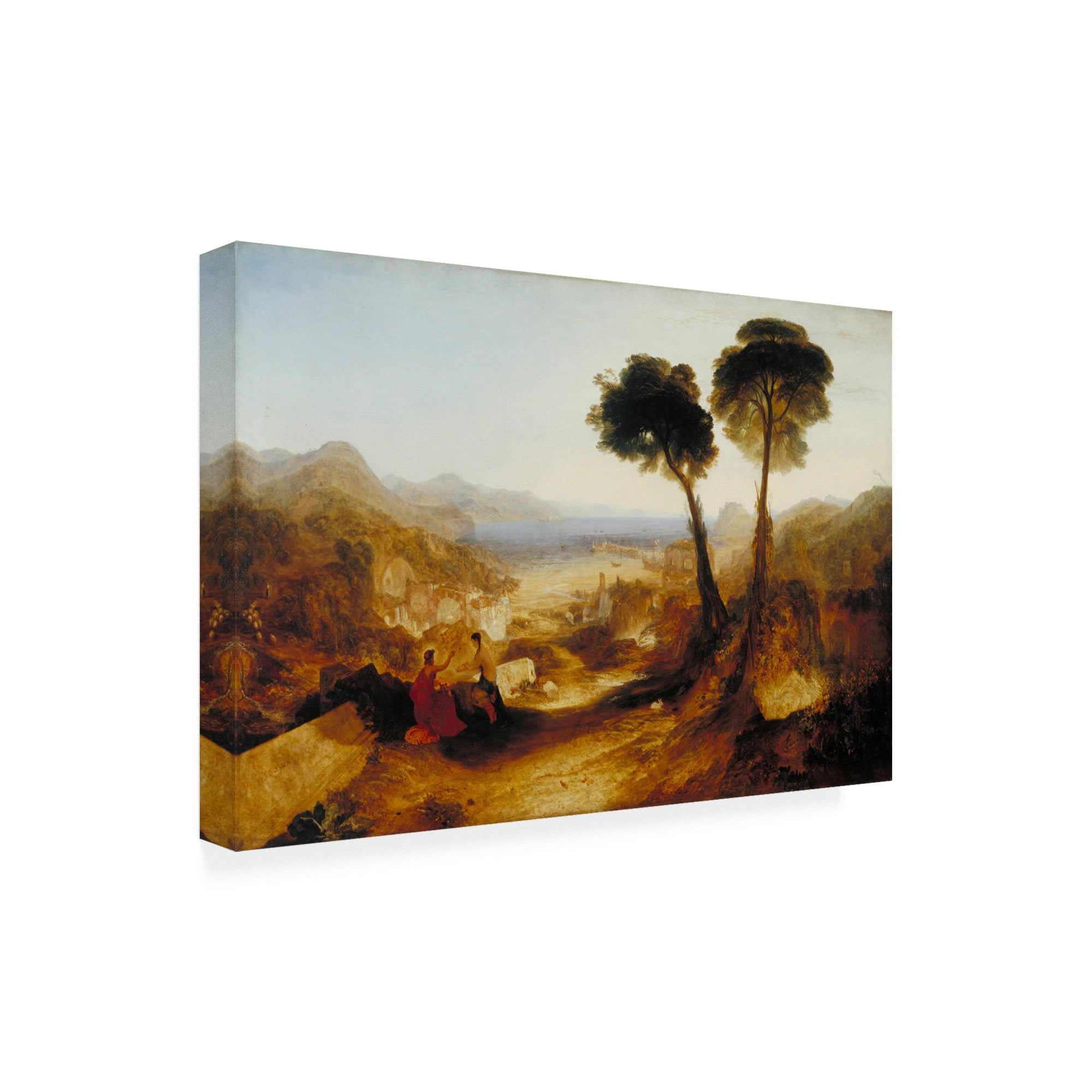 Turner 'The Bay of Baiae, with Apollo and the Sibyl' Canvas Art