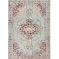 thumbnail image 5 of Well Woven Ramon Pastel Green Washable Vintage Style Persian Runner Rug (2'7" x 9'10"), 5 of 7