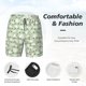 thumbnail image 3 of Fotbe Cute Frog Traje de Baño para Hombre – Shorts de Natación de Secado Rápido con Forro y Bolsillos-Small, 3 of 6