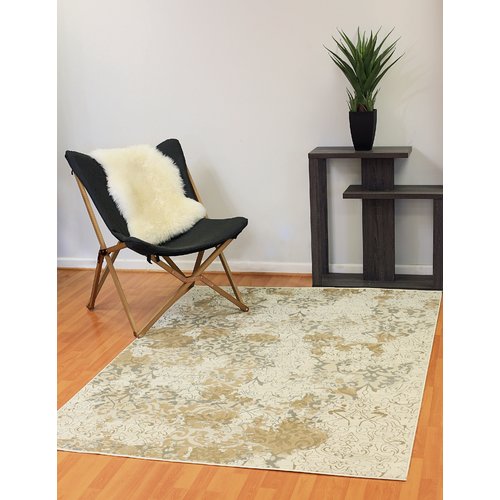 Crescent Drive Rug Company Kingston Cream Area Rug