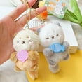 thumbnail image 6 of Plush Keychain, 2pcs/set Magnetic Otter Keychain Korean Style Cartoon Couple Pendants Cute Animal Keyring Bag Charms Car Key Accessories For Women, 6 of 7