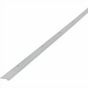 M-D 78113 Tile Edge, 72 in L, 3/4 in W, Vinyl, Silver