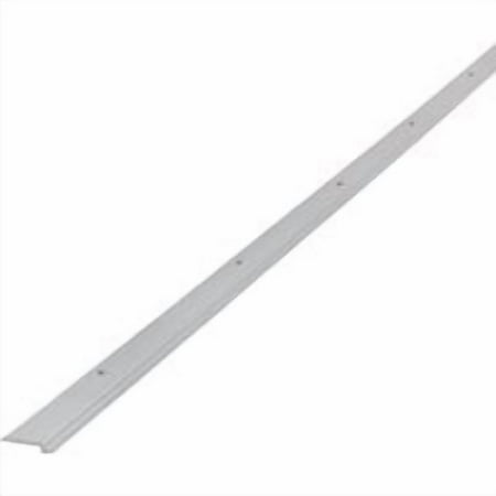 M-D 78113 Tile Edge, 72 in L, 3/4 in W, Vinyl, Silver