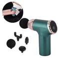 thumbnail image 3 of Masajeador muscular pistola de masaje vibratoria de tejido profundo de larga duración con 4 cabezales de masaje para deportes para entrenar en el hogar ANGGREK Otros, 3 of 8
