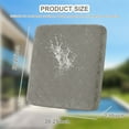 thumbnail image 3 of 4 Pack Stretch Patio Cushion Covers Outdoor Couch Seat Cushion Covers Replacement,Outdoor Sofa Covers Patio Slipcovers Couch Cover,Washable Furniture Cover, Light Grey, 3 of 7