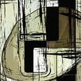 thumbnail image 2 of Burghardt, James 12x12 Black Ornate Wood Framed with Double Matting Museum Art Print Titled - Scene Change IV, 2 of 4
