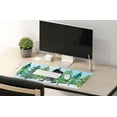 thumbnail image 5 of Extended Mouse Pad, XXL Gaming Mouse Pads, Large Big Mousepad Laptop Computer Keyboard Mat Desk Pad with Non-Slip Base Stitched Edge for Gaming Office, 35.4 x 15.7 inch, Watercolor Sasquatch, 5 of 6