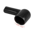 thumbnail image 3 of 2pcs 46mm Long Black Red Soft Battery Terminal Cover Insulation Sleeve Boot Protector, 3 of 4