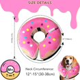 thumbnail image 2 of GHSDFBB Inflatable Dog Cone Collar, Protective Recovery Collar Cone for Small Medium Large Dogs and Cats, Soft E-Collar Dog Donut Cone Alternative After Surgery, 2 of 7