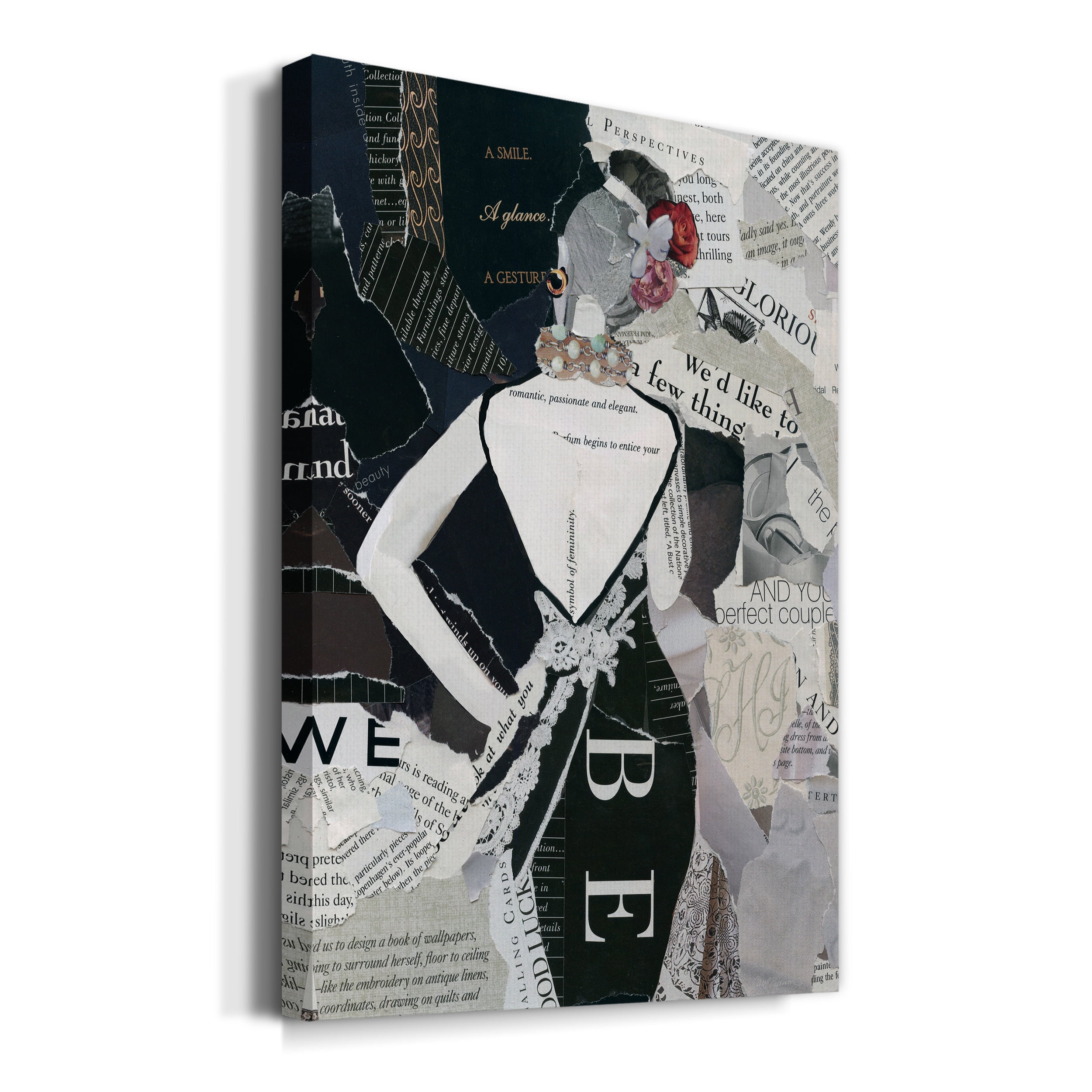 Fashion Mosaic II Premium Gallery Wrapped Canvas - Ready to Hang - 40 x 60